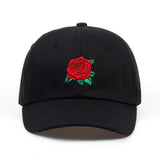 Red Rose Flower Baseball Cap