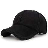 Wool Sheepskin Baseball Cap
