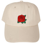 Red Rose Flower Baseball Cap